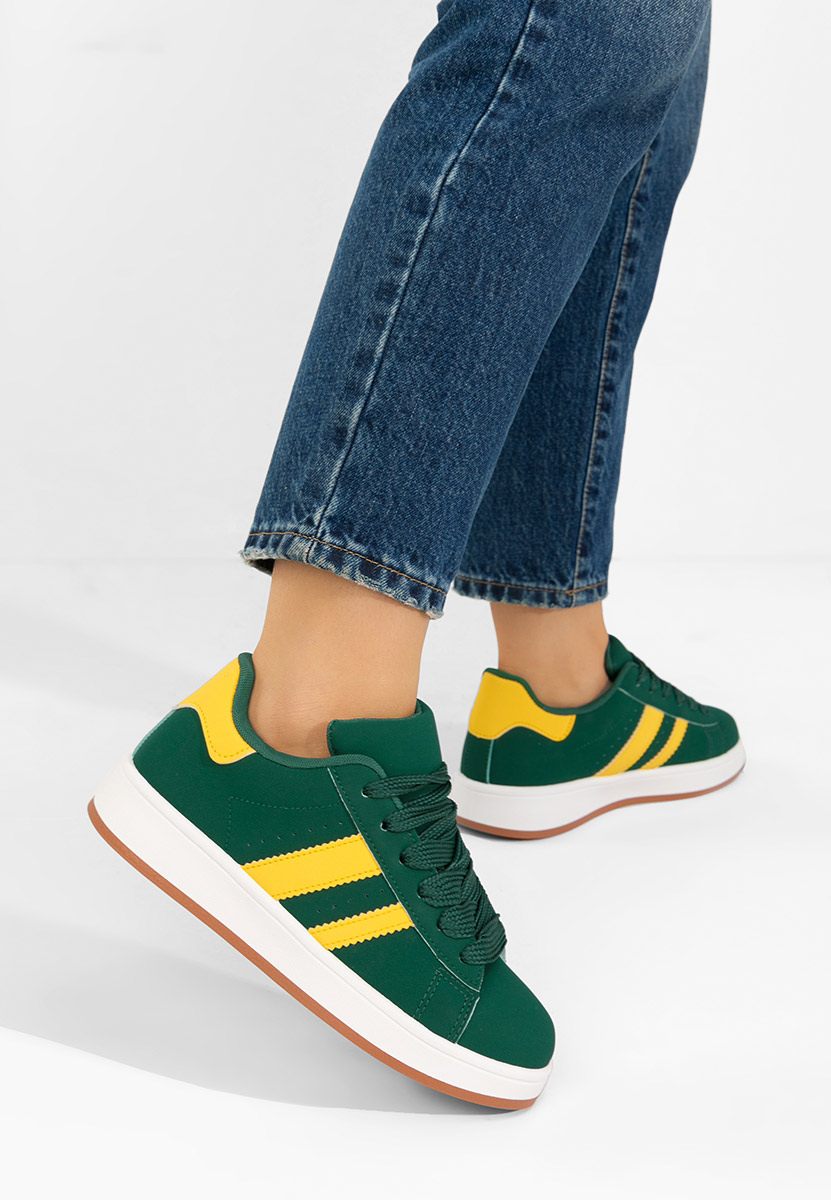 Дамски сникърси Antoneta зелен