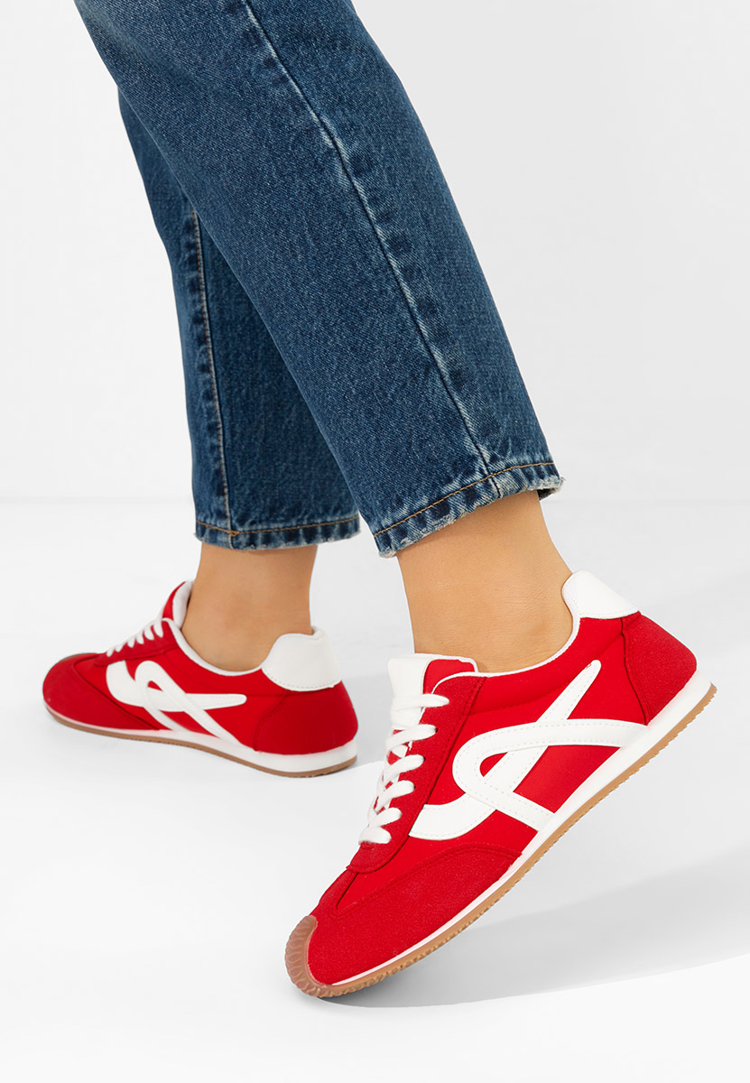 Дамски сникърси Kalindia червен
