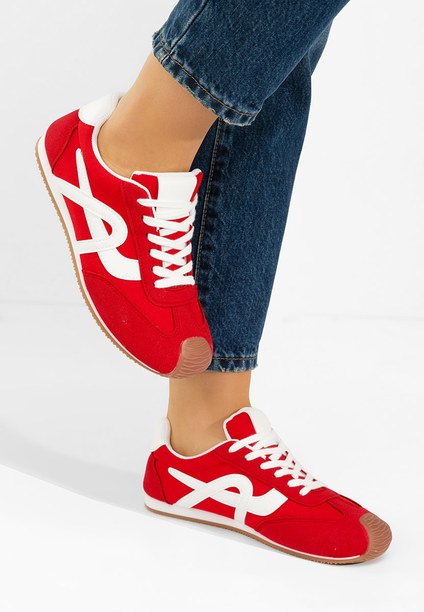 Дамски сникърси Kalindia червен