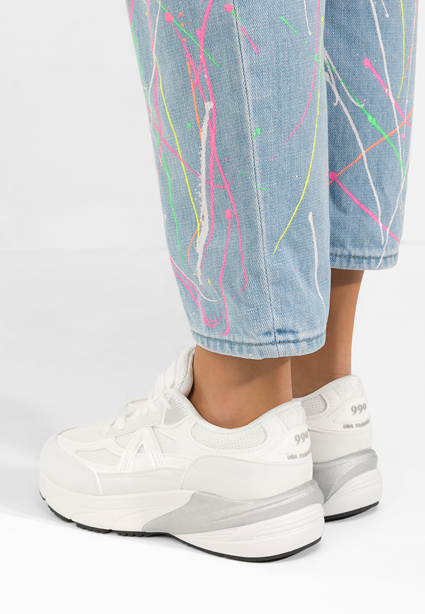 Дамски сникърси Sidonya бели