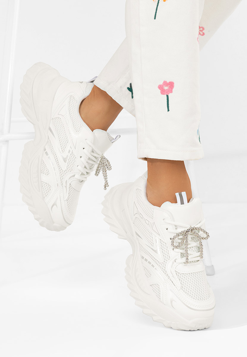 Дамски сникърси Eudoria V2 бели