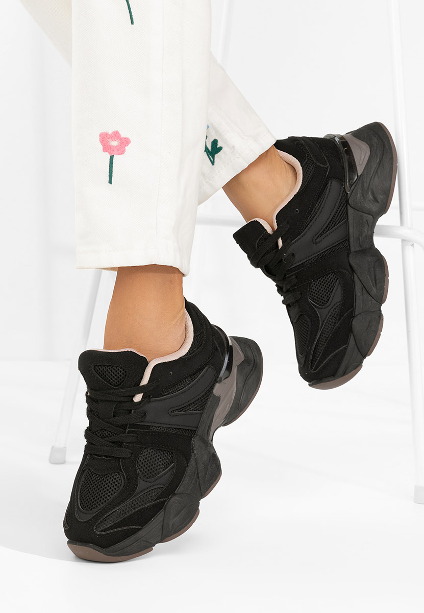 Дамски сникърси Kanoa черни