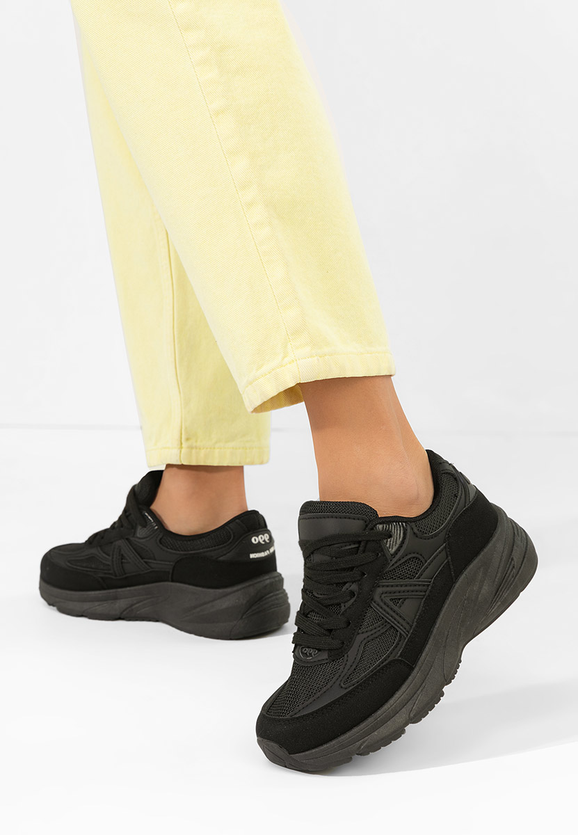 Дамски сникърси Sidonya черни