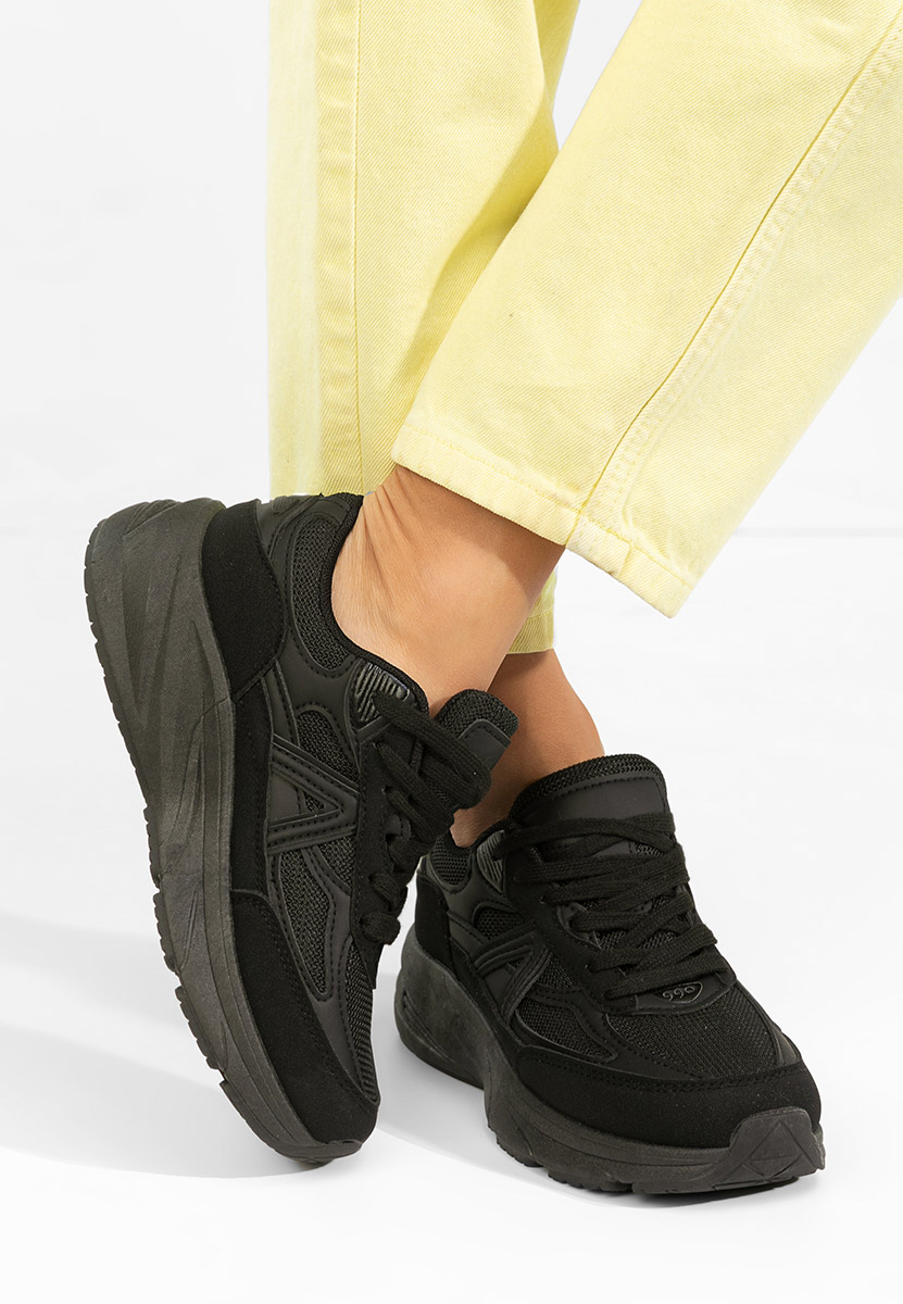 Дамски сникърси Sidonya черни