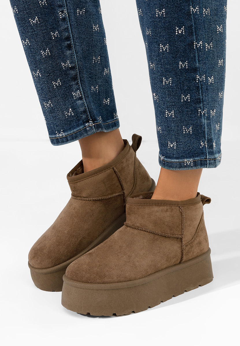 Дамски ботуши Savieda V2 кафяв