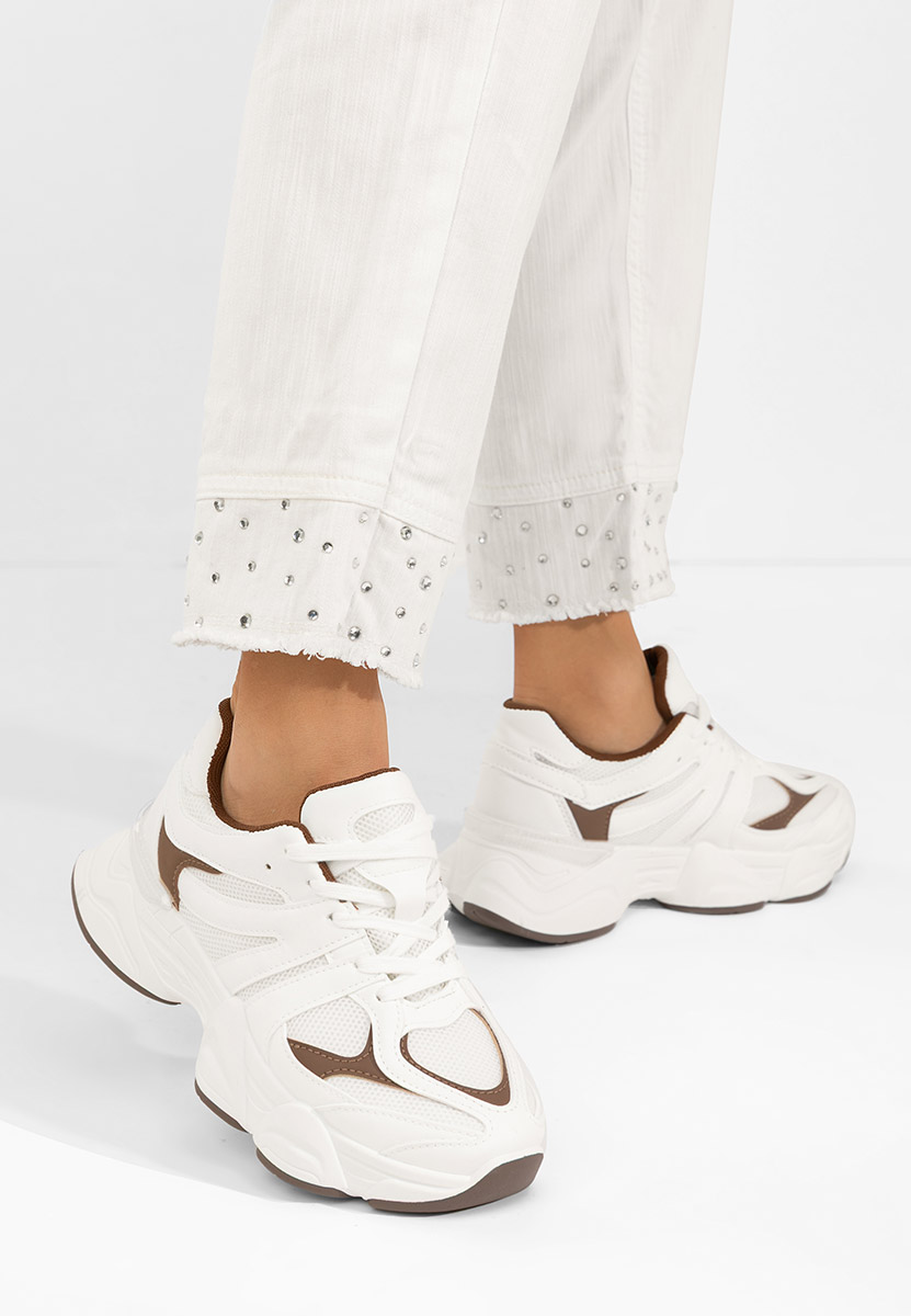 Дамски сникърси Kanoa бели