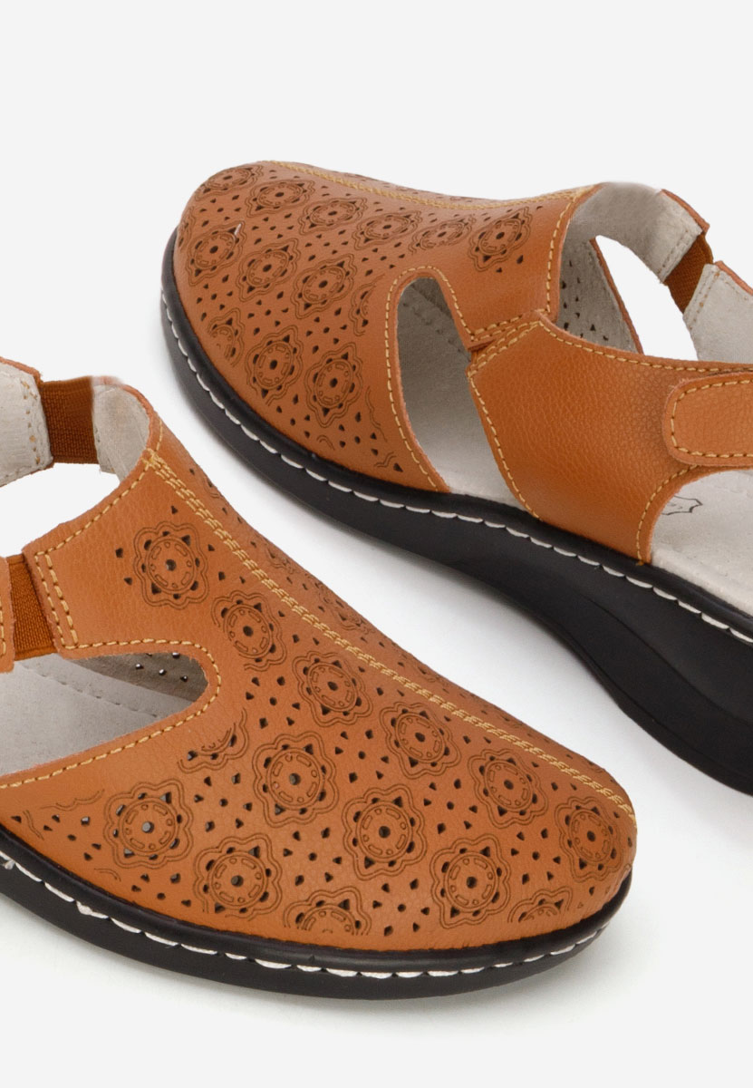 Обувки на ток Ofelya камел