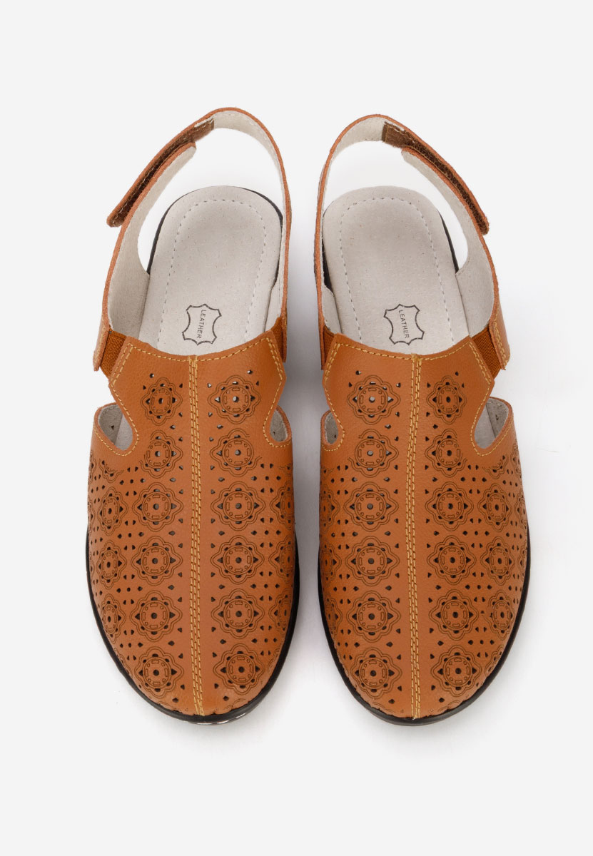 Обувки на ток Ofelya камел