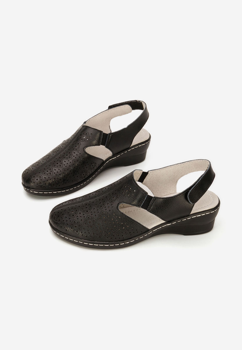 Обувки на ток Ofelya черни