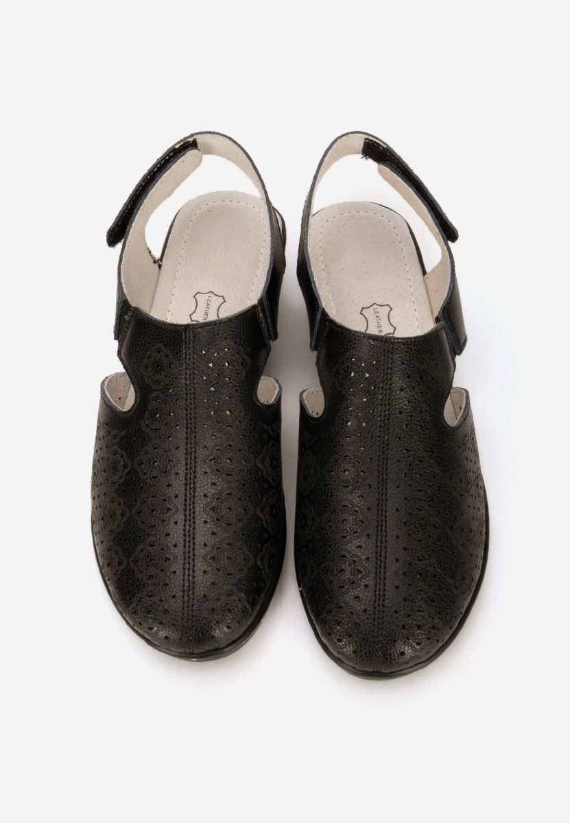 Обувки на ток Ofelya черни