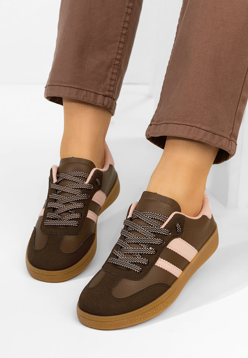 Дамски сникърси Azurea кафяв