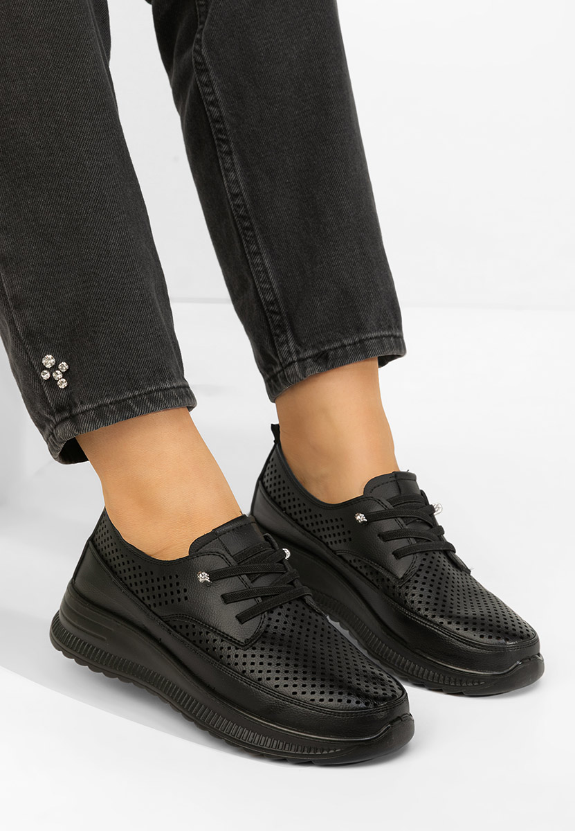 Дамски сникърси Nezelia черни