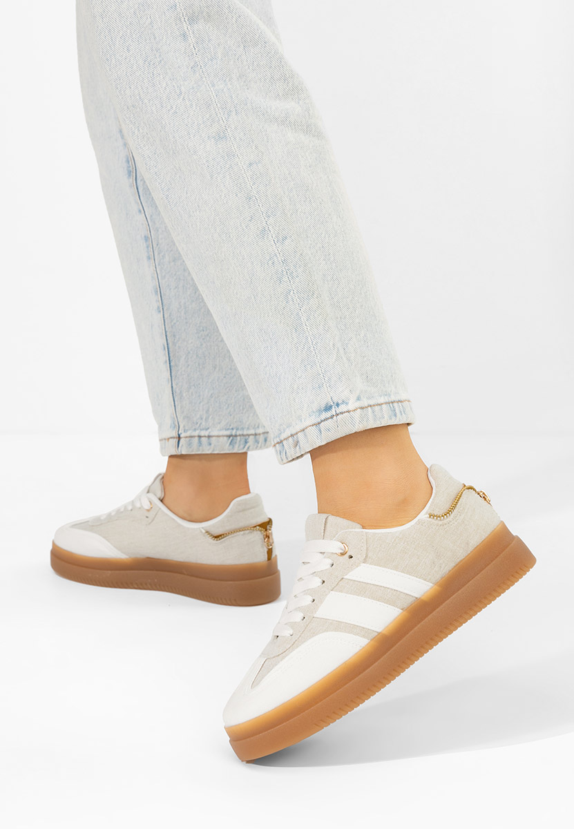 Дамски сникърси Deenia бежов