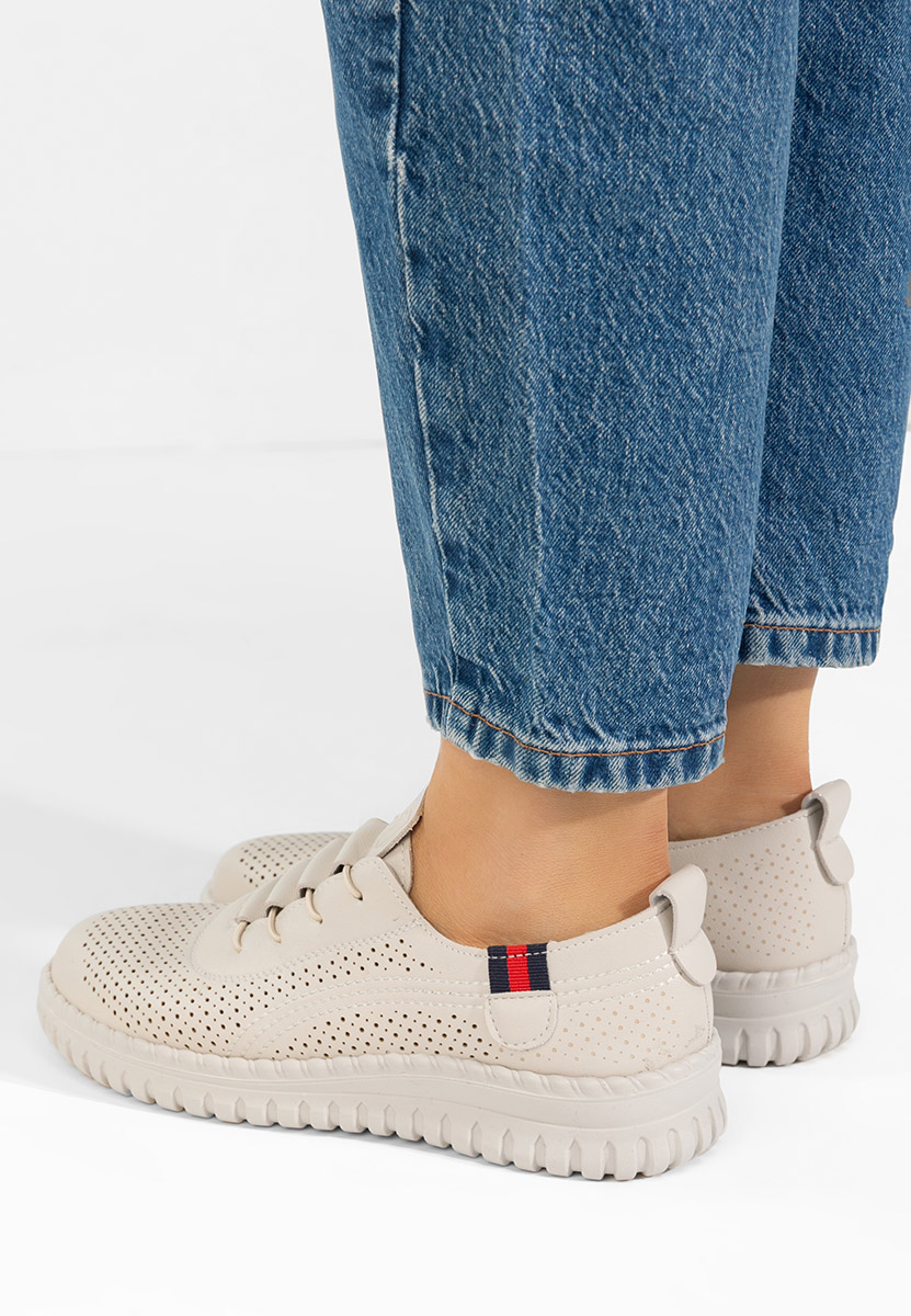 Дамски сникърси Petrina бежов