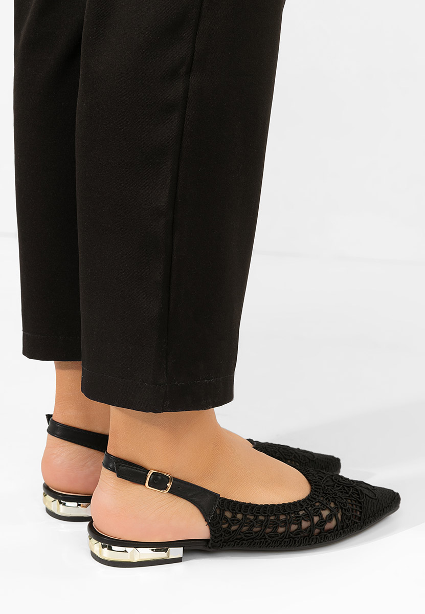 Дамски балерини Kapia черни