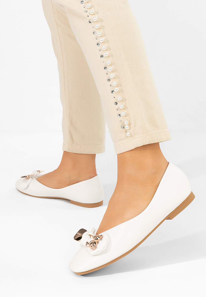 Дамски балерини Ursila бели