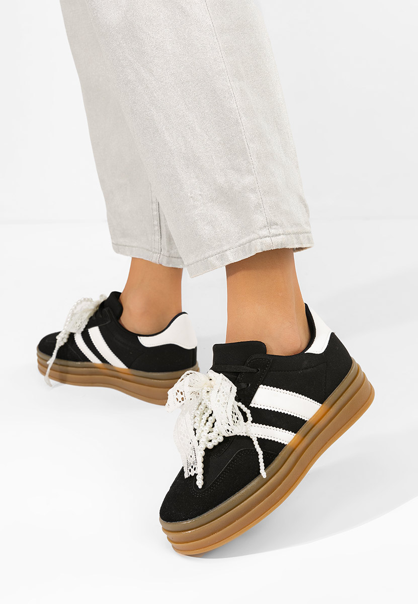 Дамски сникърси Roxanne черни