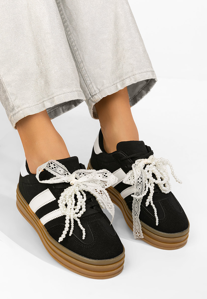 Дамски сникърси Roxanne черни