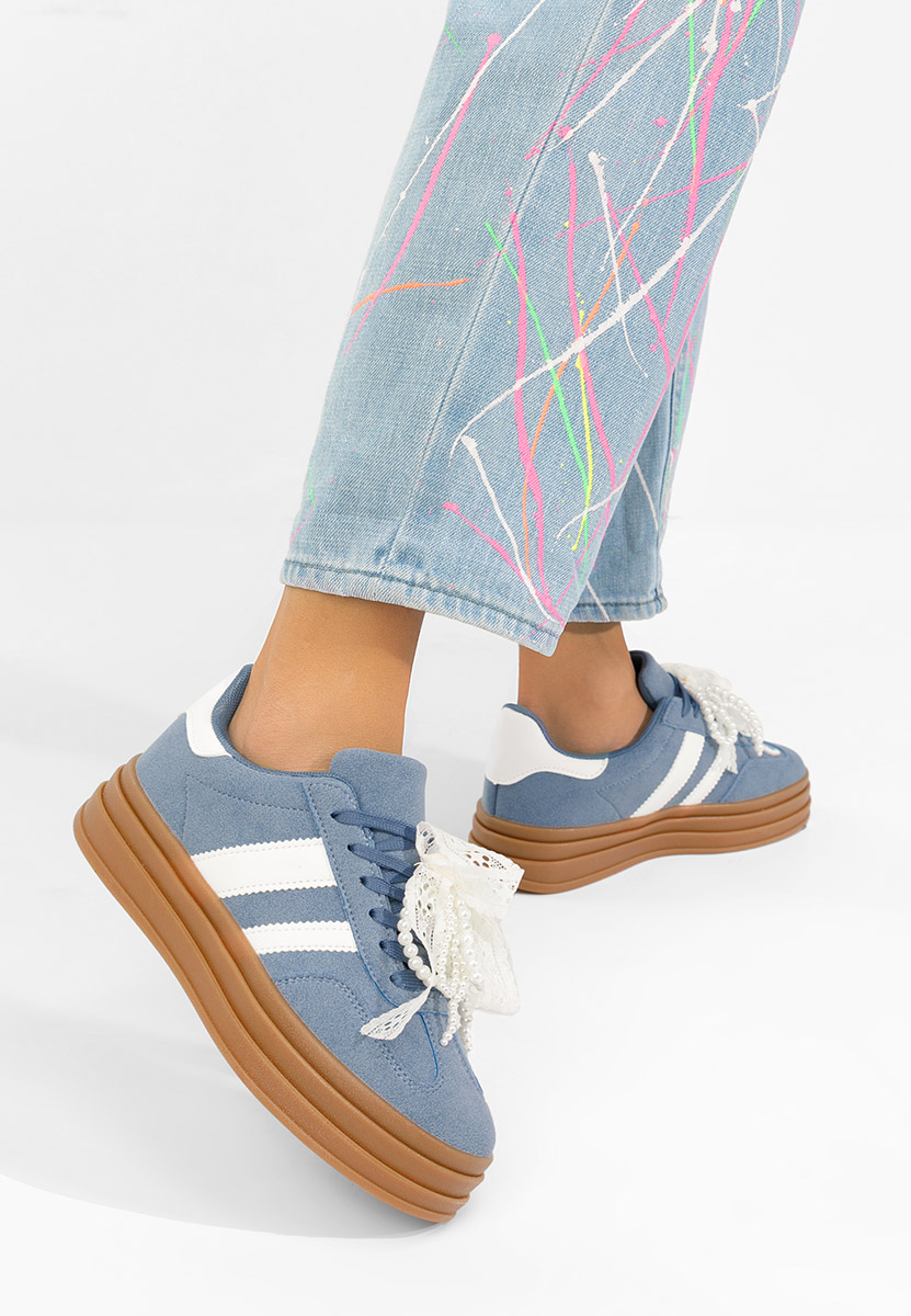 Дамски сникърси Roxanne син