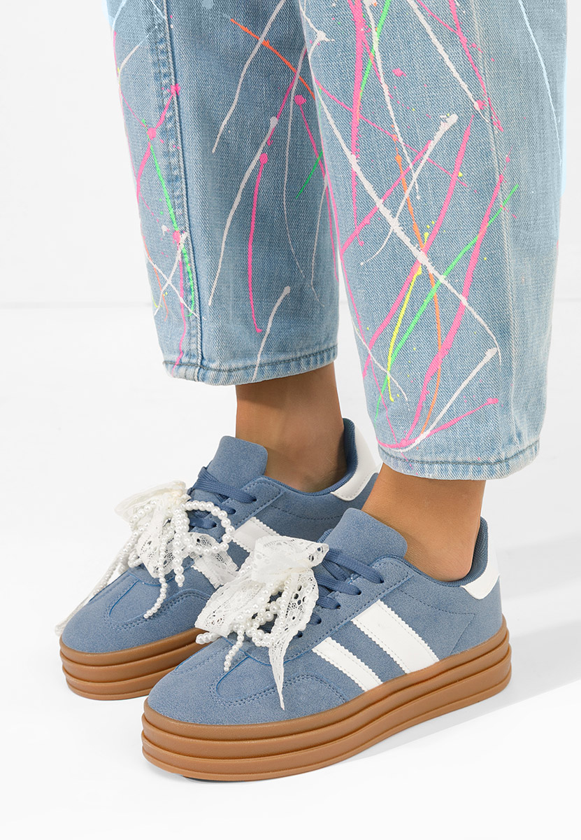 Дамски сникърси Roxanne син