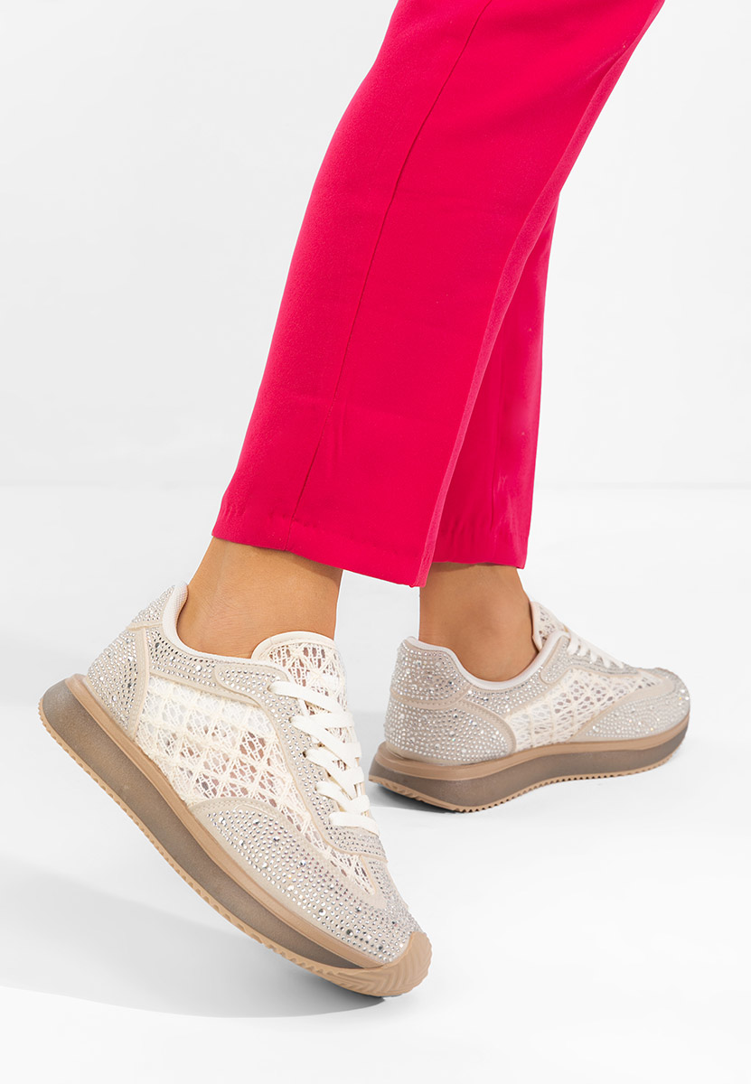 Дамски сникърси Dorimia бежов