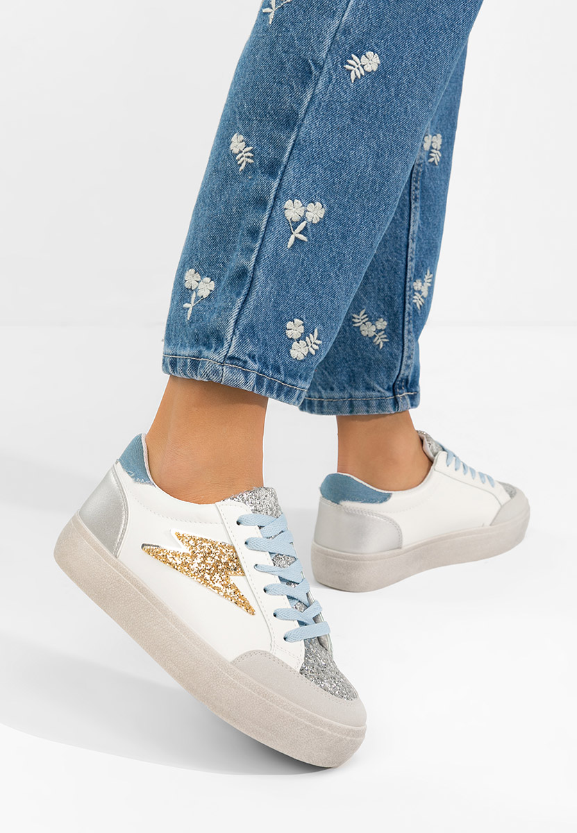 Дамски сникърси Aurellia V2 бели