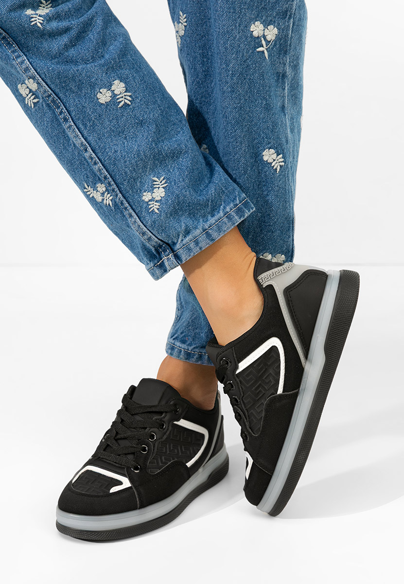 Дамски сникърси Seraia черни