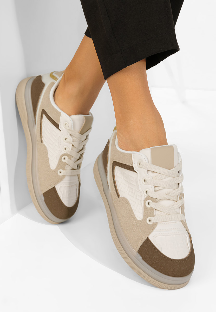 Дамски сникърси Seraia кафяв