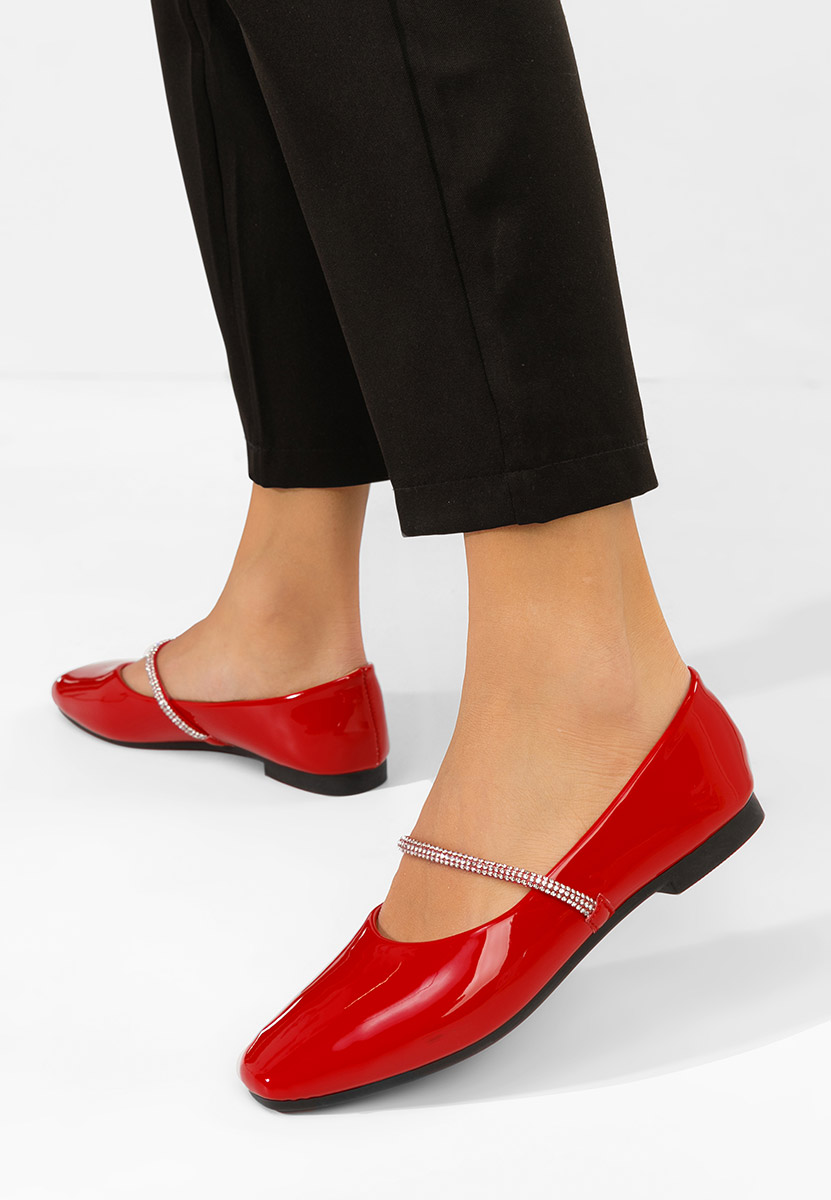 Балерини Elissea червен
