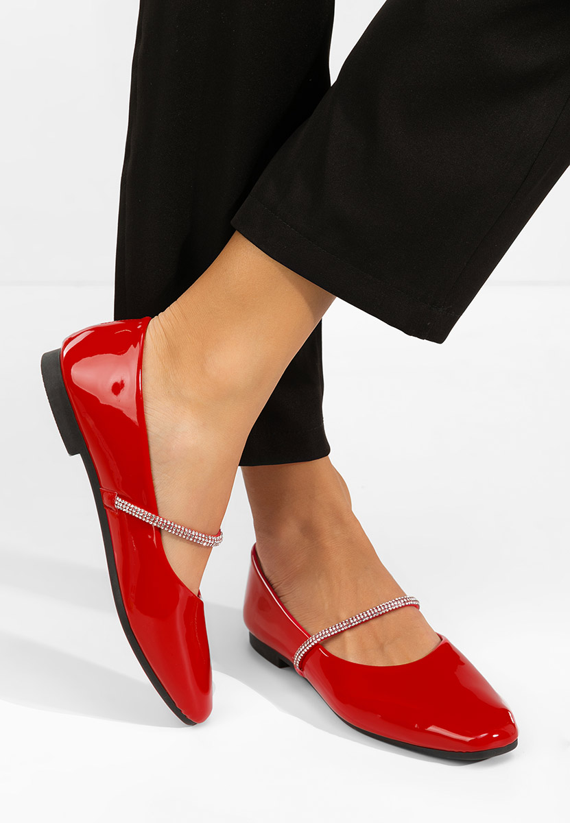 Балерини Elissea червен