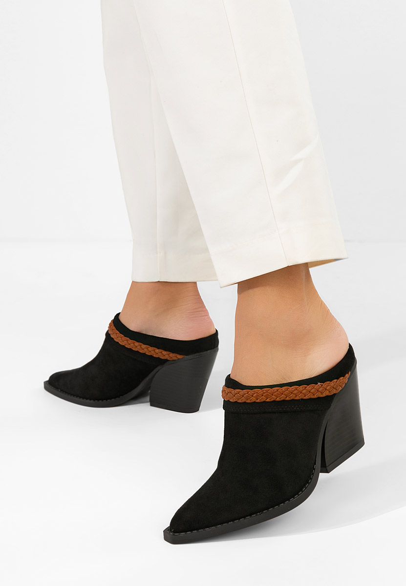 Дамско сабо Marlenia черни