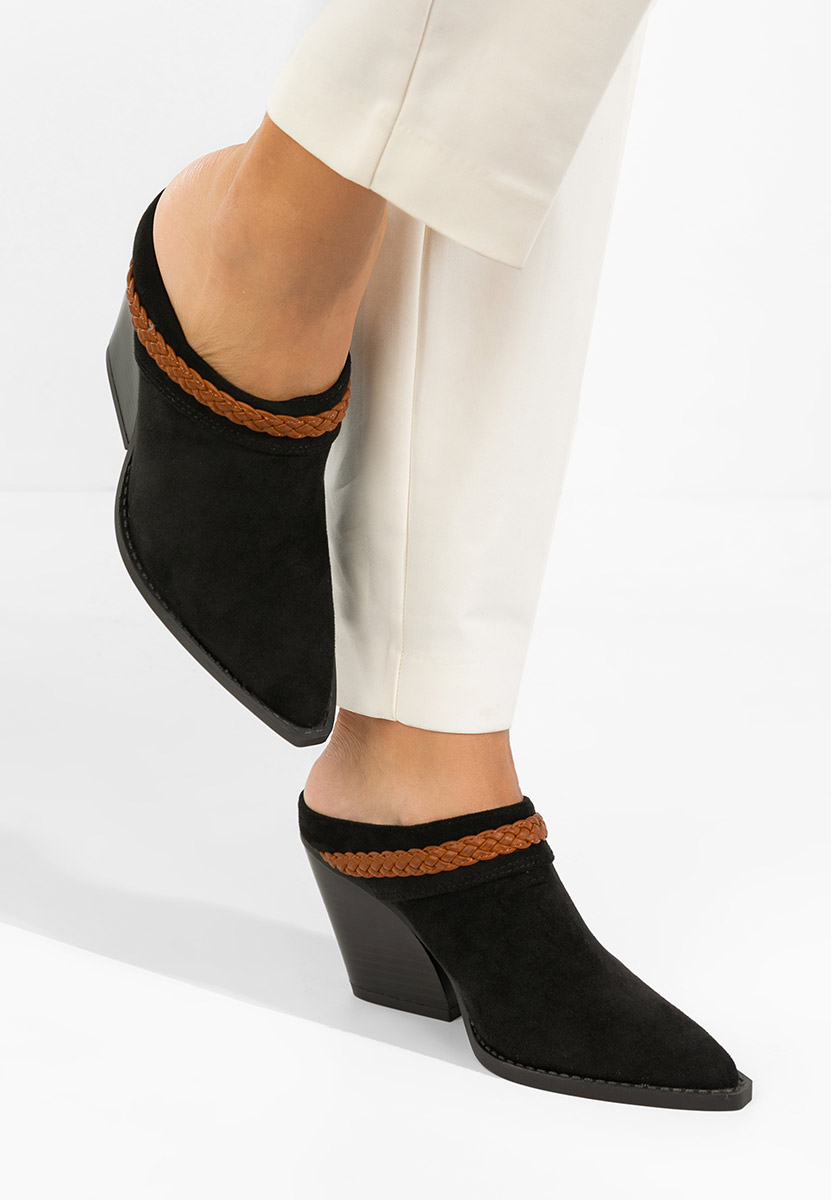 Дамско сабо Marlenia черни