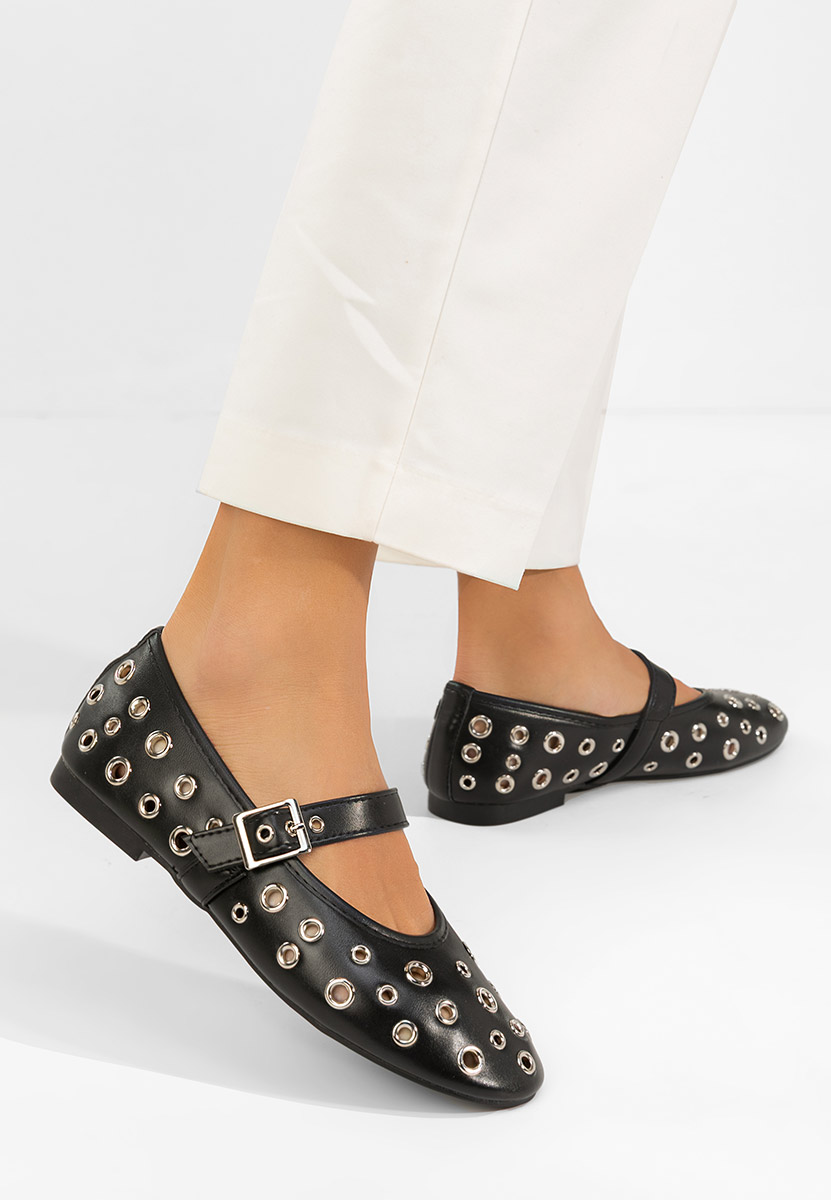 Балерини Fionia черни