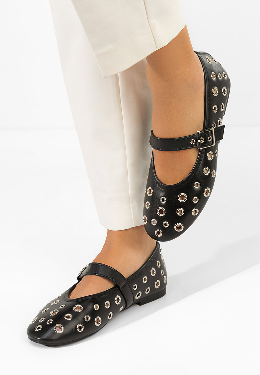 Балерини Fionia черни