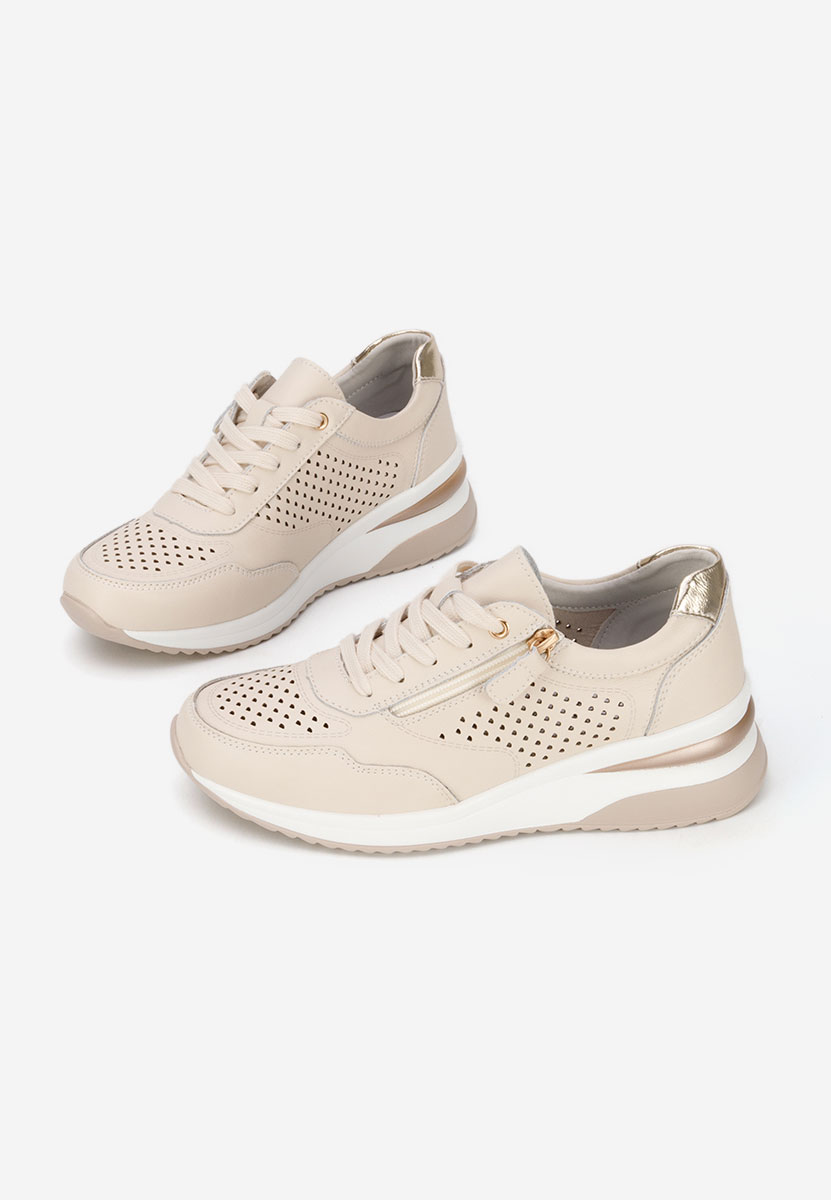 Дамски сникърси Abrienda бежов