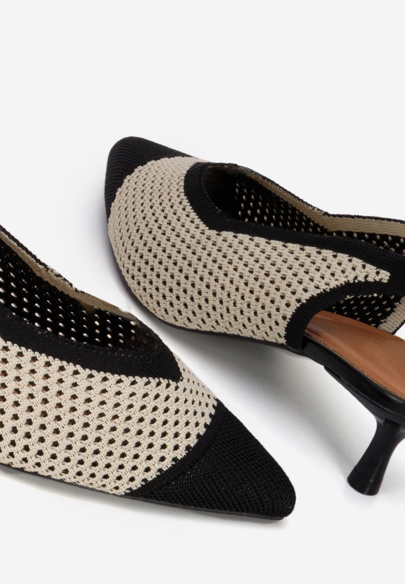 Обувки на ток Jimenia черни