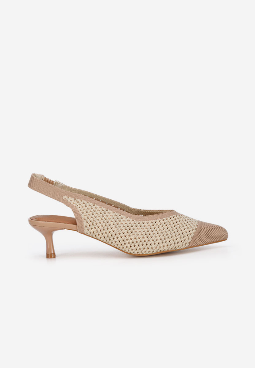 Обувки на ток Jimenia бежов