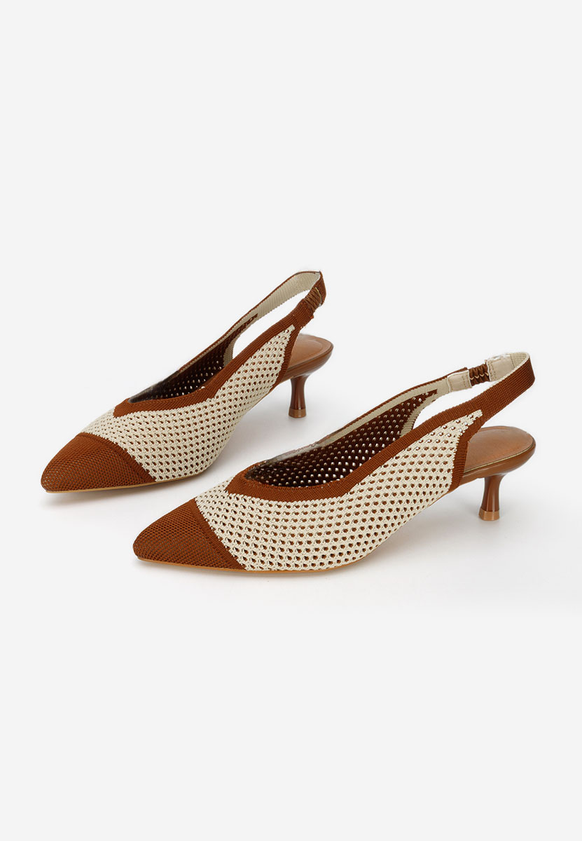 Обувки на ток Jimenia кафяв