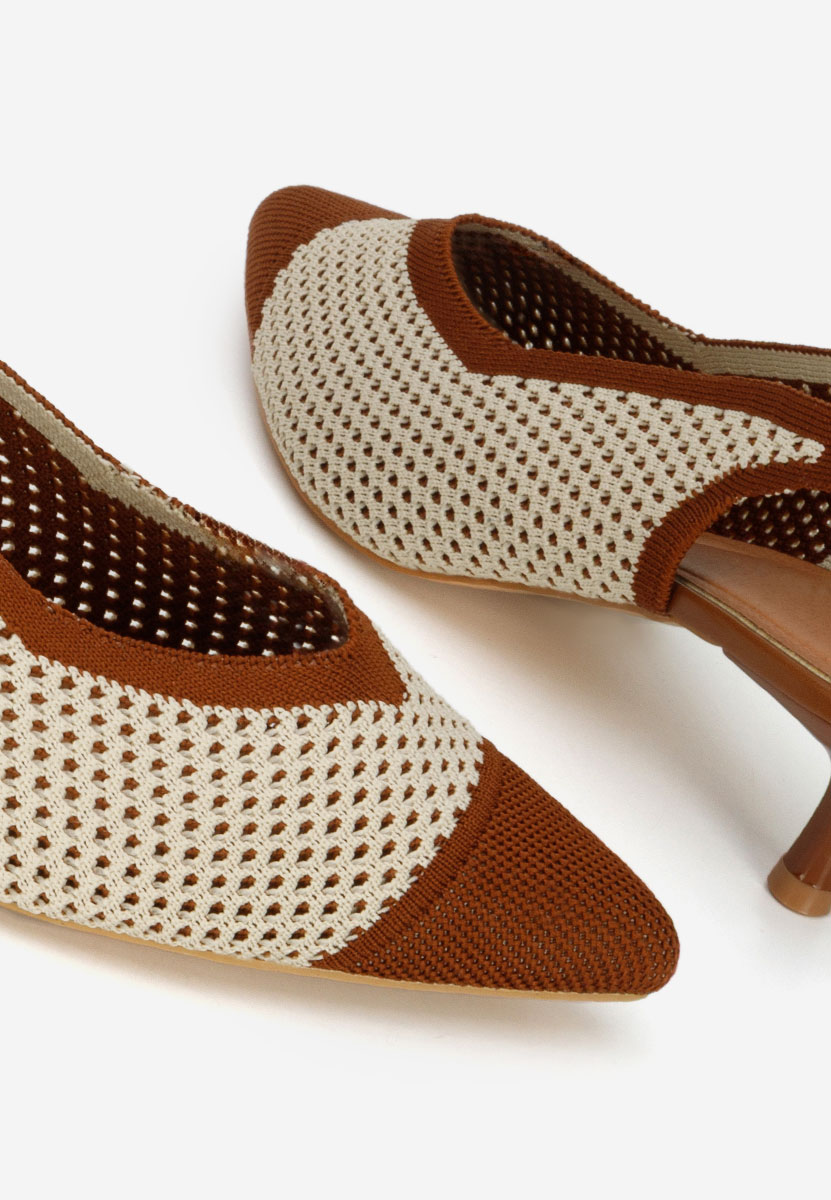 Обувки на ток Jimenia кафяв