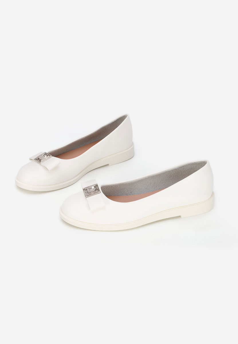 Дамски балерини Sidiona бели