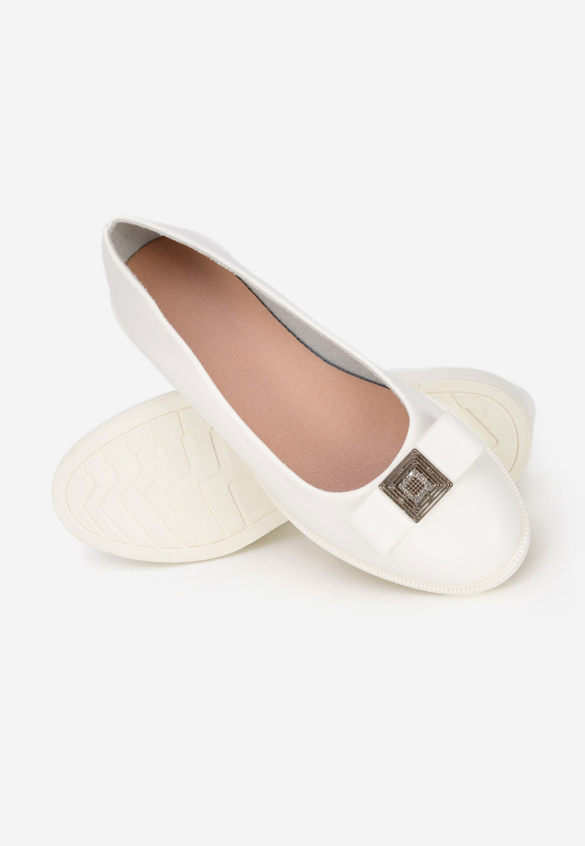 Дамски балерини Sidiona бели