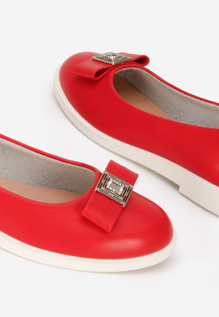 Дамски балерини Sidiona червен