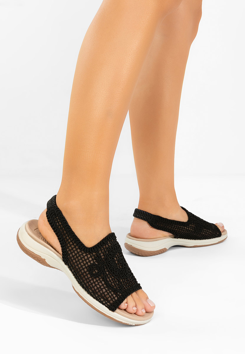 Ниски сандали Lalyana черен