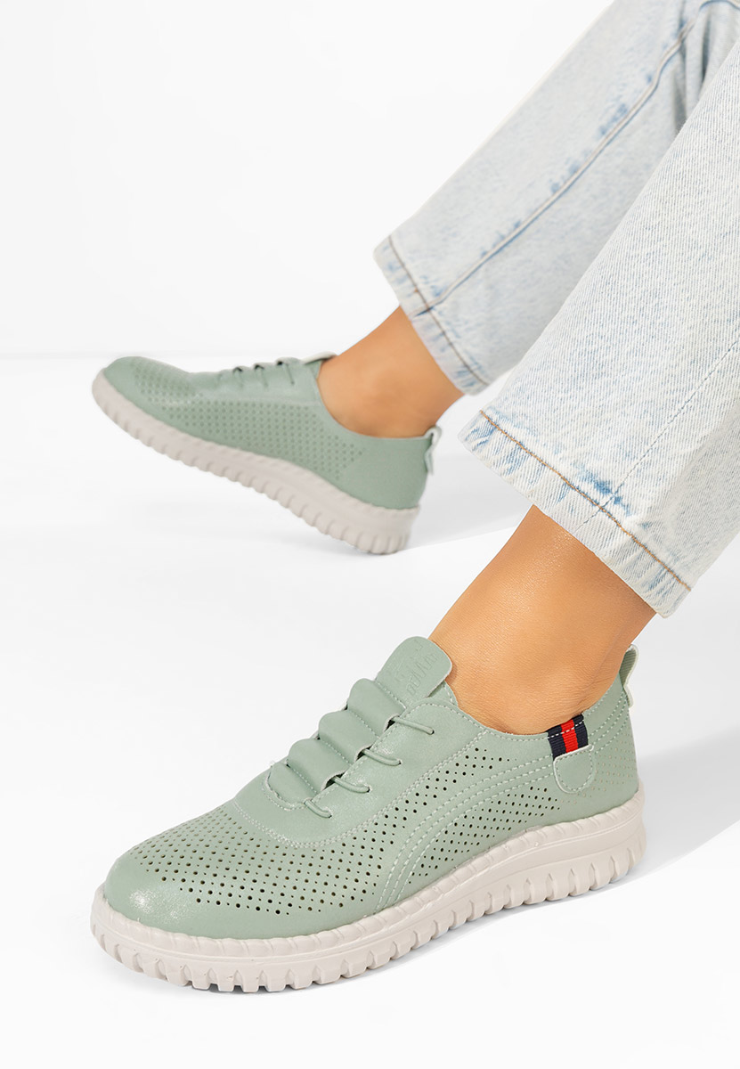 Дамски сникърси Petrina зелен