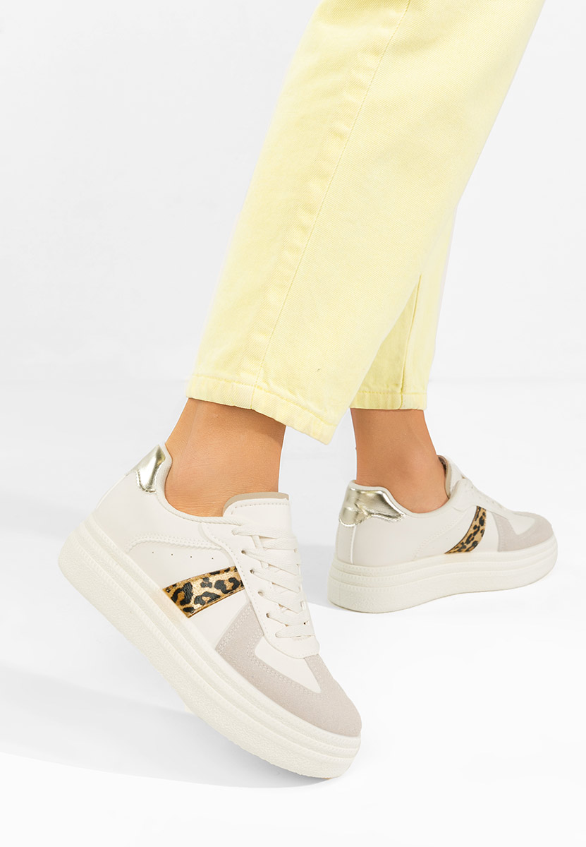 Cникърси на платформа Serinia леопарди