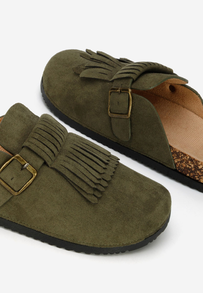 Дамско сабо Jimona зелен