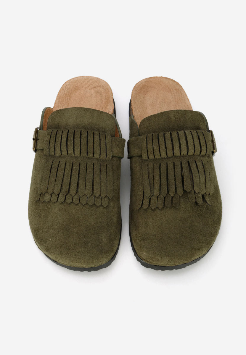 Дамско сабо Jimona зелен