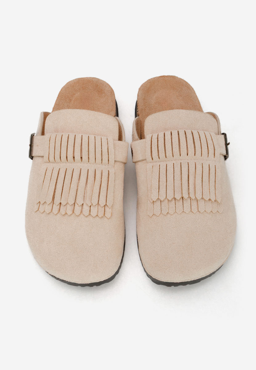 Дамско сабо Jimona бежов