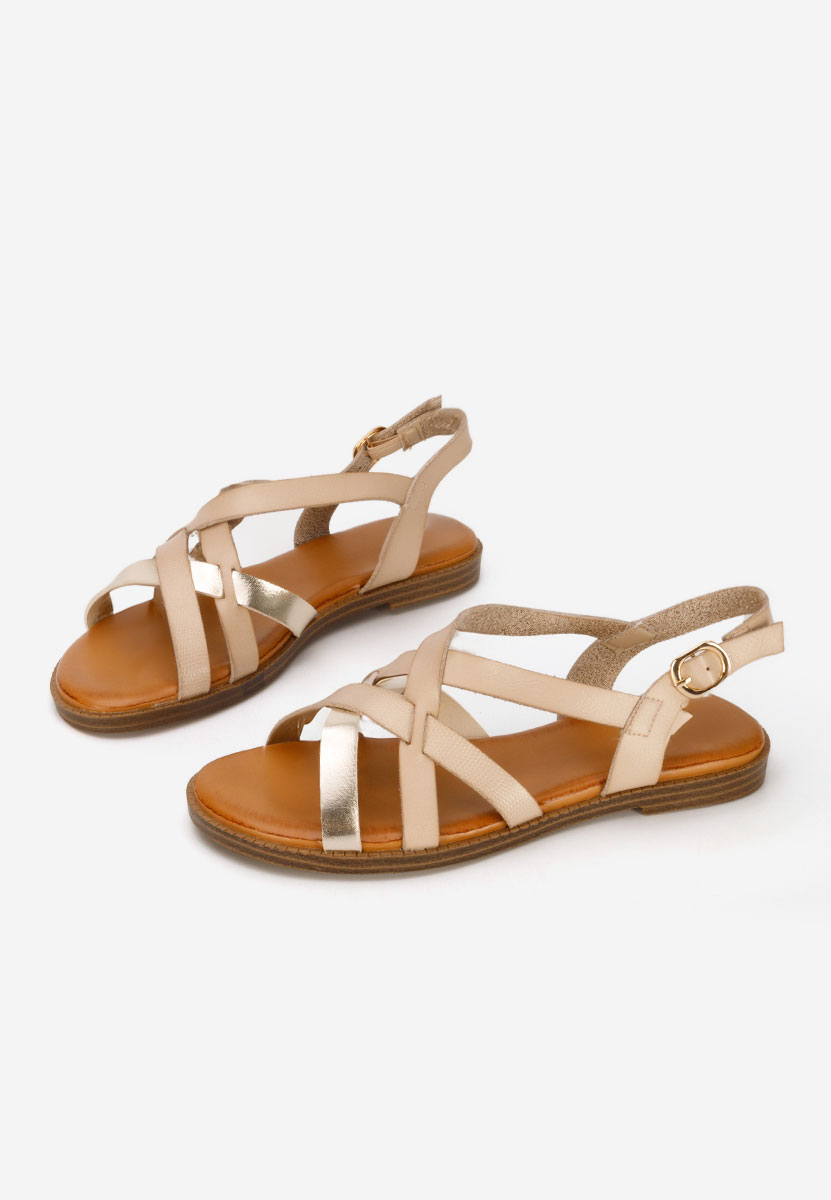 Ниски сандали Latifia каки