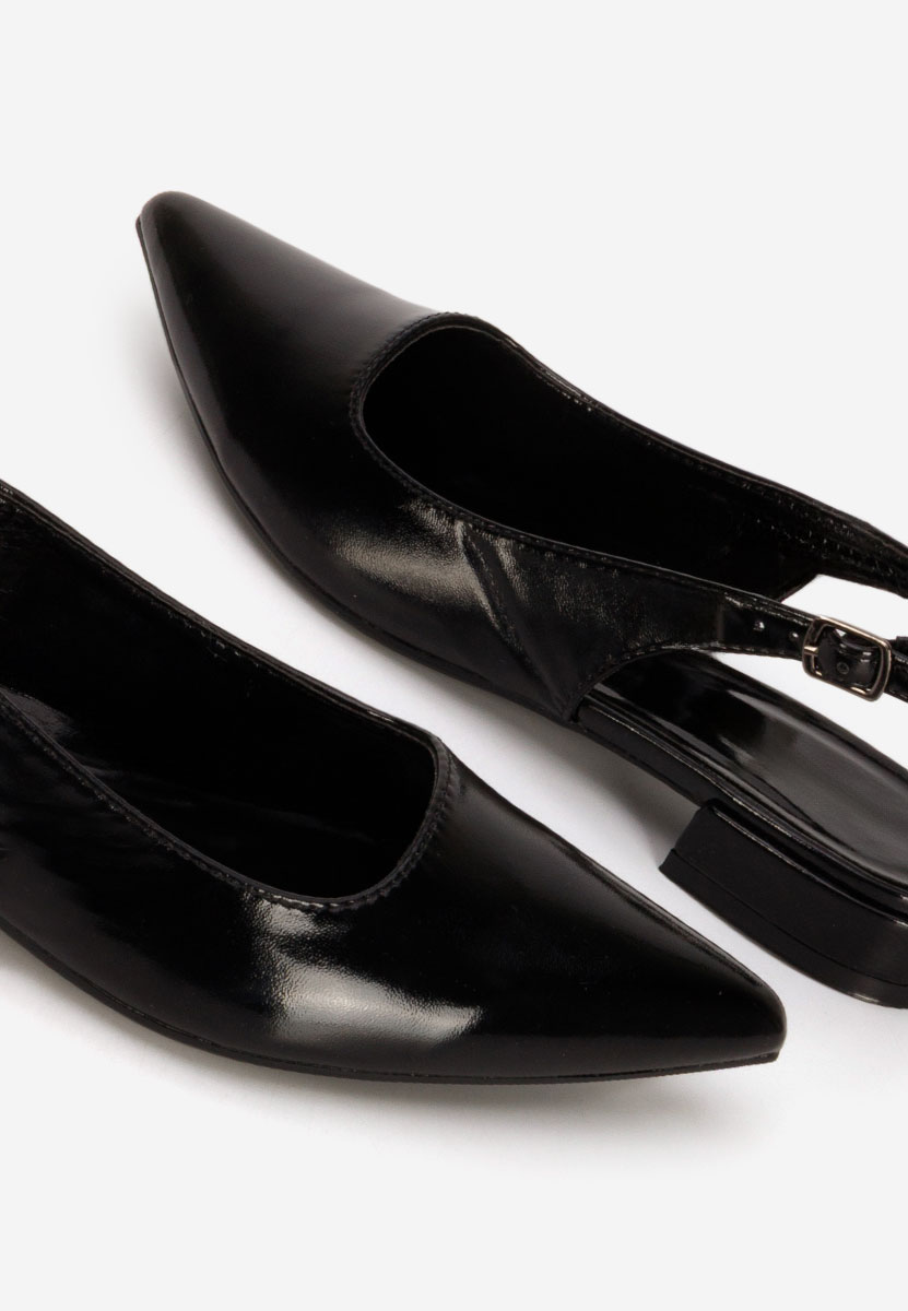 Обувки на ток Navoia черни